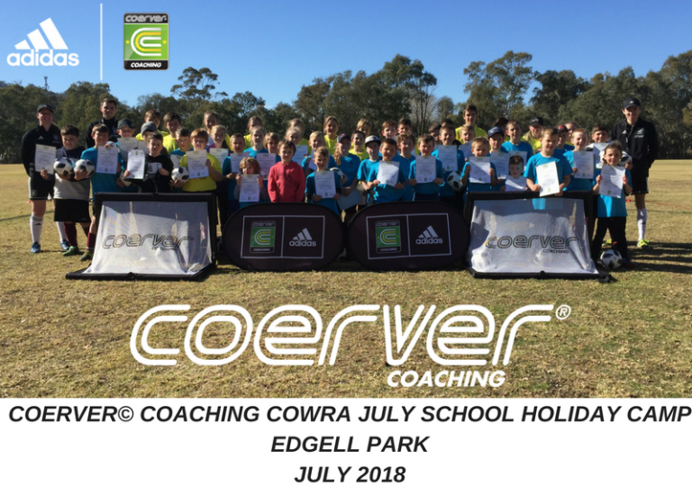 COERVER Coaching Cowra July School Holiday Camp 2018