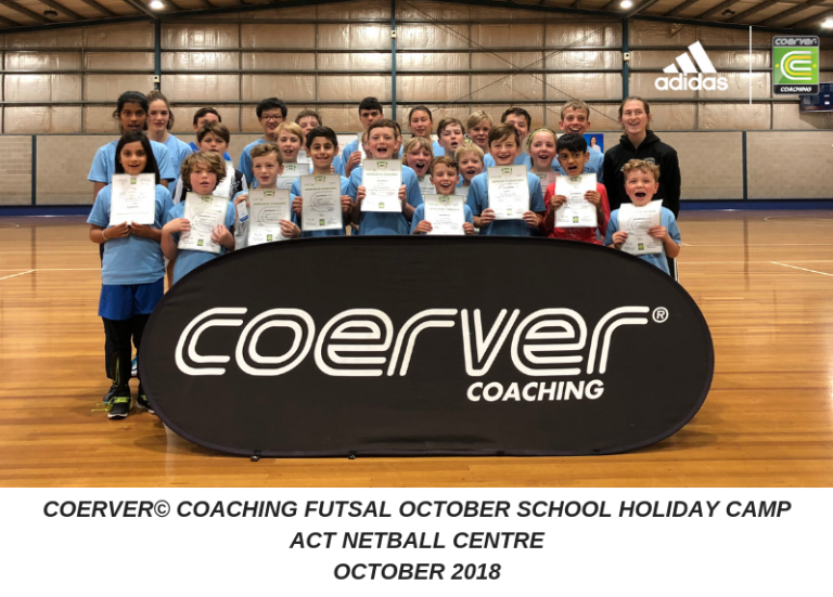 Coerver Coaching Futsal October School Holiday Camp 2018