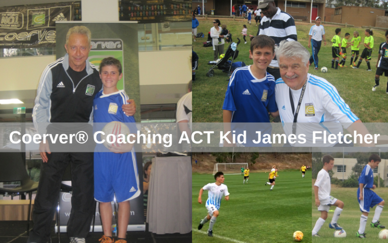 Coerver® Coaching ACT caught up with former Coerver® ACT Kid James Fletcher to get an insight into his experience growing up with Coerver® Coaching