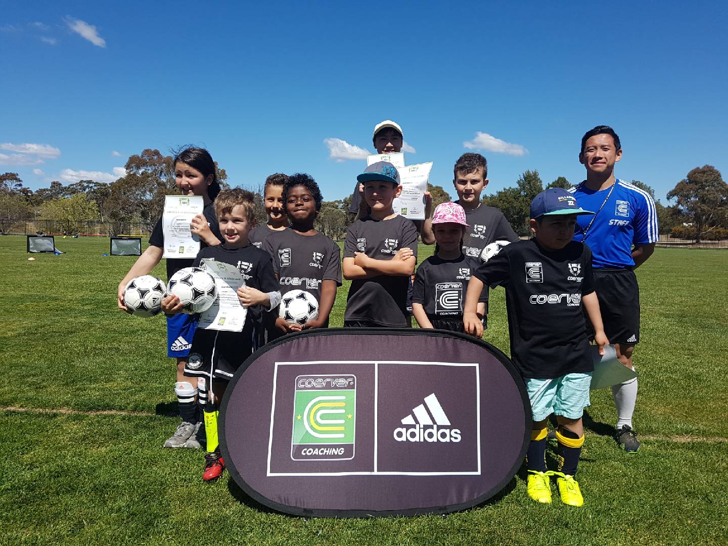 COERVER COACHING JULY SCHOOL HOLIDAY CLINIC – UNIVERSITY OF CANBERRA & TRINITY CHRISTIAN SCHOOL
